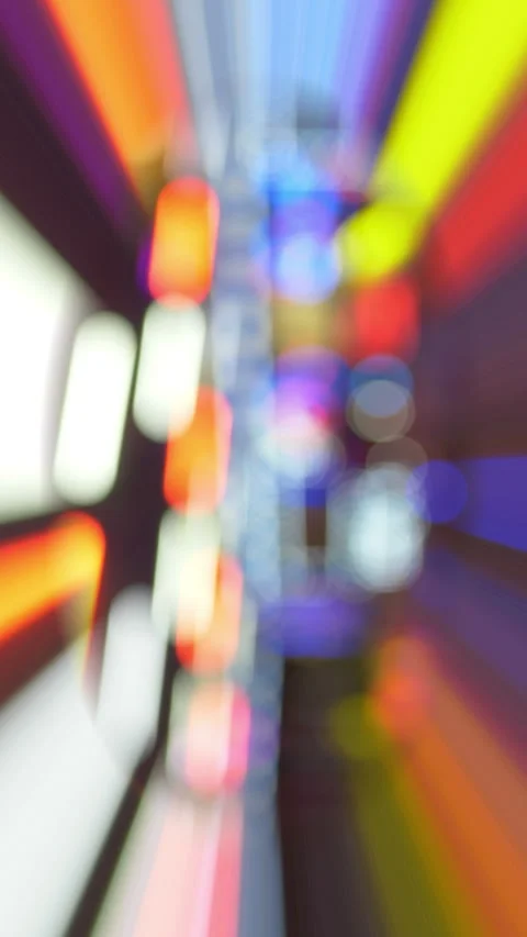 Defocused Bokeh Lights Abstract Light Background vertical video Stock Footage 262993912