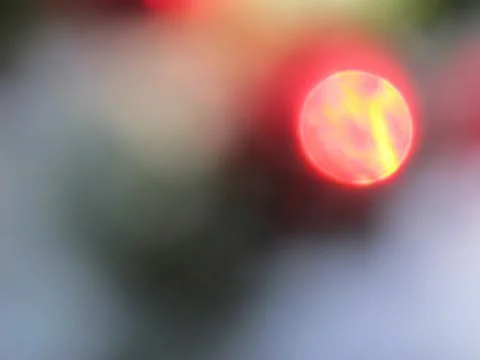 Defocused bokeh lights for backdrop.  Abstract and Christmas background. Stock Photos