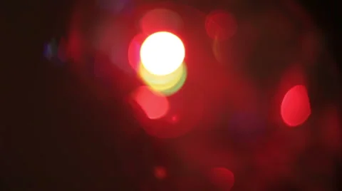 Defocused bokeh lights Stock Footage 61207399