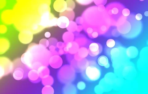 Defocused bokeh lights Stock Illustration