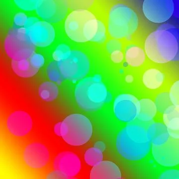 Defocused bokeh lights Stock Illustration