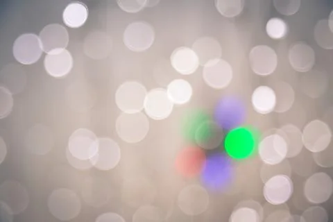 Defocused bokeh lights Stock Photos