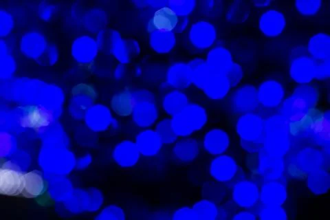 Defocused bokeh lights Stock Photos
