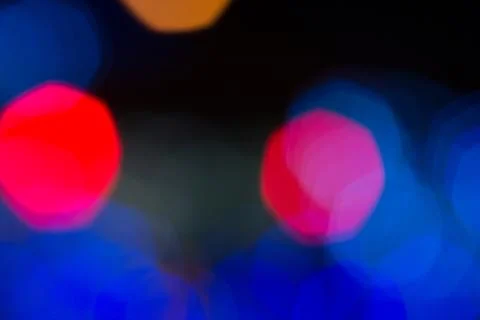 Defocused bokeh lights Stock Photos