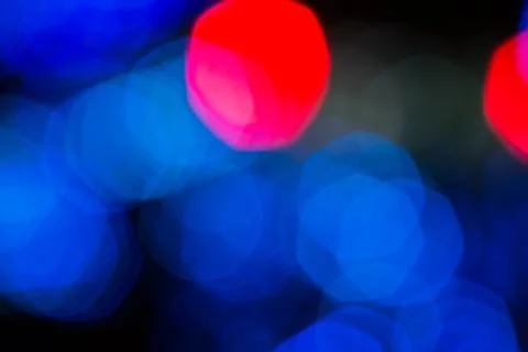 Defocused bokeh lights Stock Photos