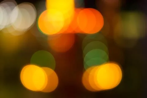 Defocused bokeh lights Foto stock