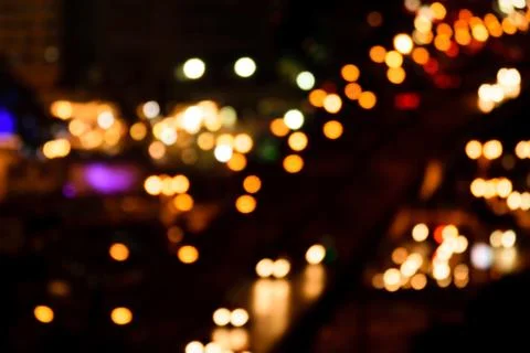 Defocused bokeh lights Foto stock