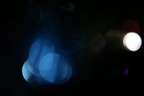 Defocused bokeh lights Stock Photos