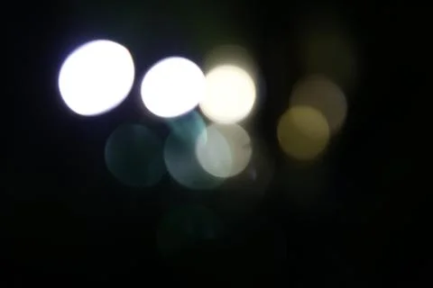 Defocused bokeh lights Stock Photos