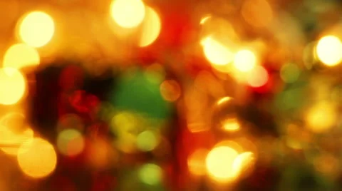 Defocused christmas light loopable background Stock Footage 56082926