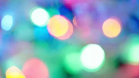 Defocused christmas lights Stock-Footage 162650154