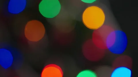 Defocused christmas lights Stock-Footage 162650311