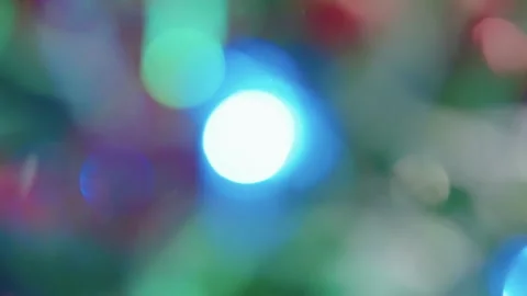 Defocused christmas lights 스톡 동영상 162650616