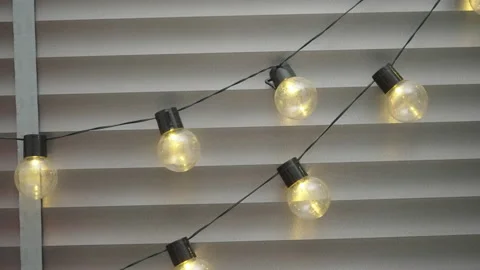 Defocused christmas lights Stock-Footage 163225369