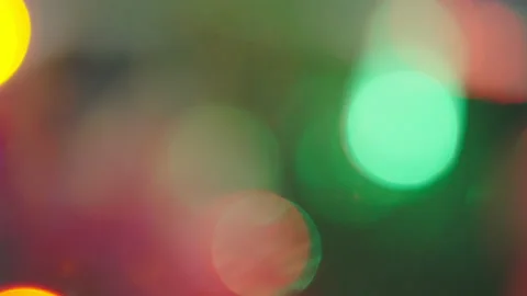Defocused christmas lights Stock-Footage 163226590