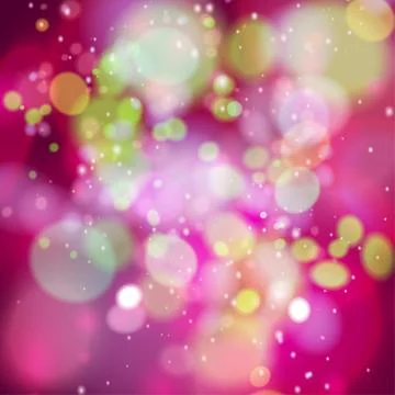 Defocused christmas lights Stock Illustration