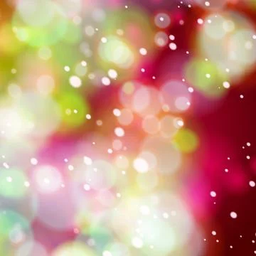 Defocused christmas lights Stock Illustration