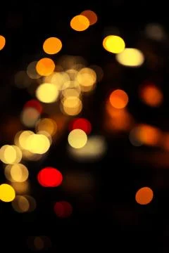 Defocused circle light background Stock Photos