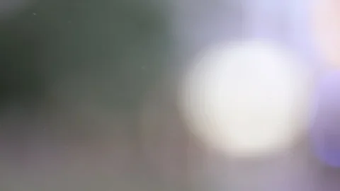 Defocused circles light effects, abstract blurred motion boche background Stock Footage 93395691
