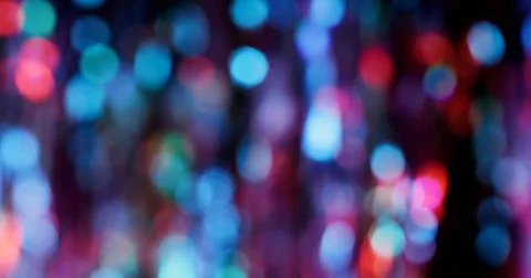 Defocused circles neon sparkling texture art bokeh Stock Illustration