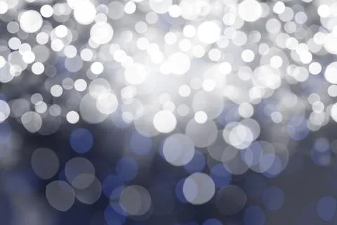 Defocused circular light spots pattern is forming abstract bokeh in flat style, Stock Illustration