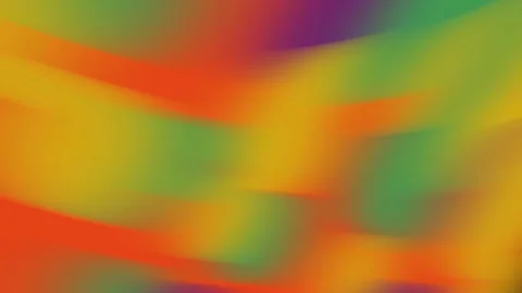 A defocused combination of bright orange dark purple  and light green gradi.. Stock Footage 295511387