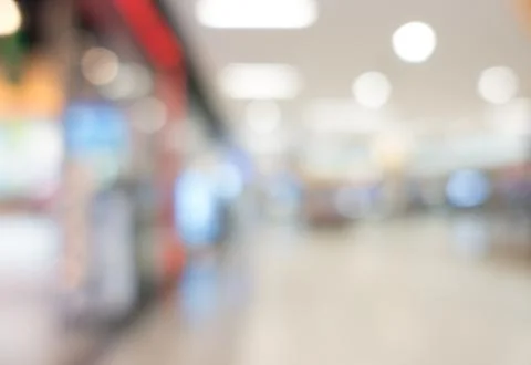 Defocused convenience store Stock Photos
