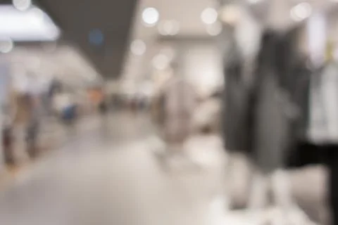 Defocused convenience store Foto stock