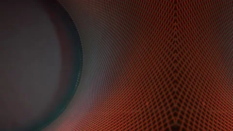 DEFOCUSED dark metal grid with lots of lines and patterns. RACK FOCUSING Stock Footage 162308643