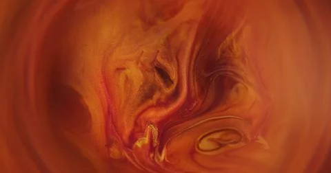 Defocused dye flow glitter blend paint water spill Stock Illustration