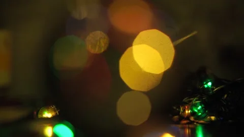 Defocused festive video. Holidays composition. Stock Footage 144932284