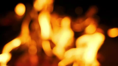 Defocused Fire Flames Background Stock Footage 284626347