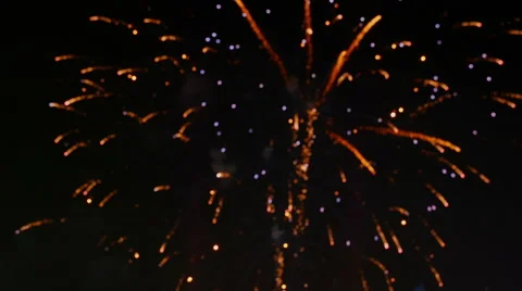 Defocused Fireworks Display 動画素材 51845181