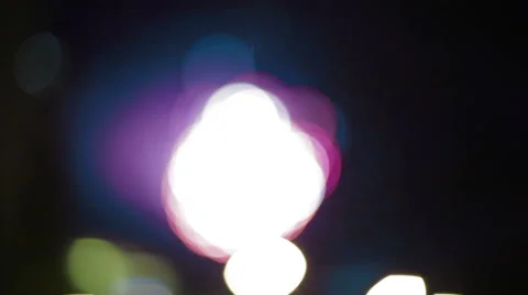 Defocused fireworks Stock Footage 50098167