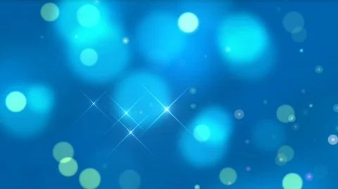 Defocused flowing light dots Stock Footage 699582