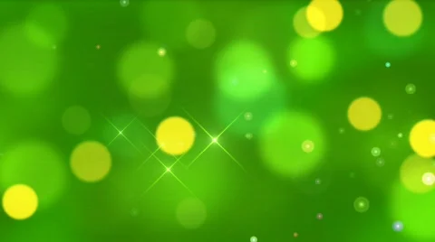Defocused flowing light dots Stock Footage 699584