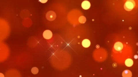 Defocused flowing light dots Video stock 699600