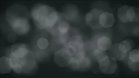 Defocused gray matt abstract motion heptahedrons Stock Footage 8847635
