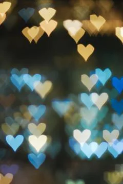 Defocused Heart Stock Illustration