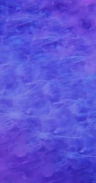 Defocused ink flow blue smoke spill fume water art Stock Illustration