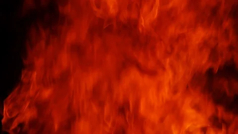 Defocused isolated fire background Stock Footage 99035419