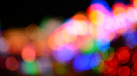 Defocused light bokeh background Stock Footage 34986890