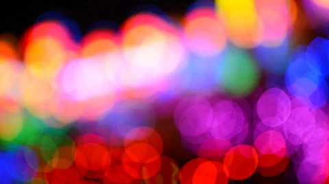 Defocused light bokeh background Vidéo 34986994