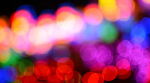 Defocused light bokeh background Vidéo 34987099