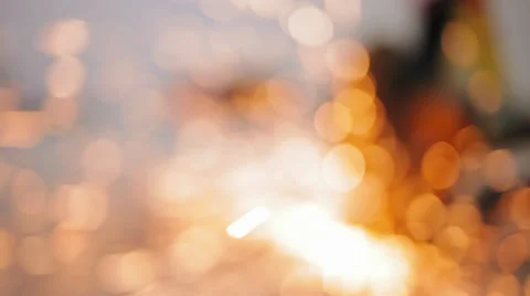 Defocused light. Stock Footage 32528844