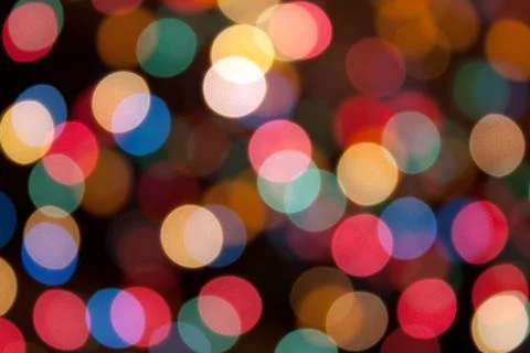 Defocused light Foto stock