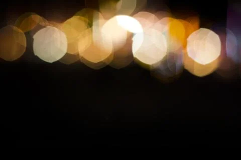 Defocused Lights Background Stock Illustration