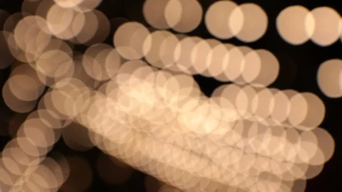 Defocused Lights of Cityscape Bokeh Stock Footage 94582812