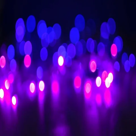 Defocused lights deep purple and violet Stock Footage 69384391