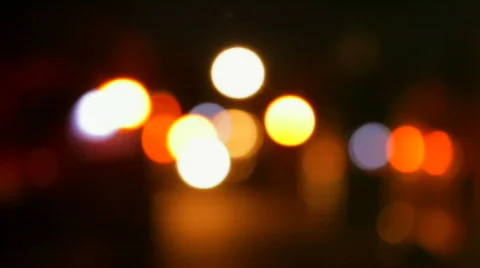 Defocused lights Stock Footage 813995